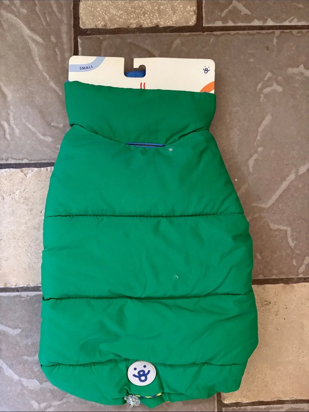 Green Puffer Dog Coat - green and blue dog jacket new various sizes